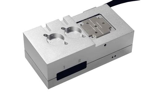 Cryogenic testing module for nanoindentation tests at low temperatures down to -150 °C in high vacuum conditions.